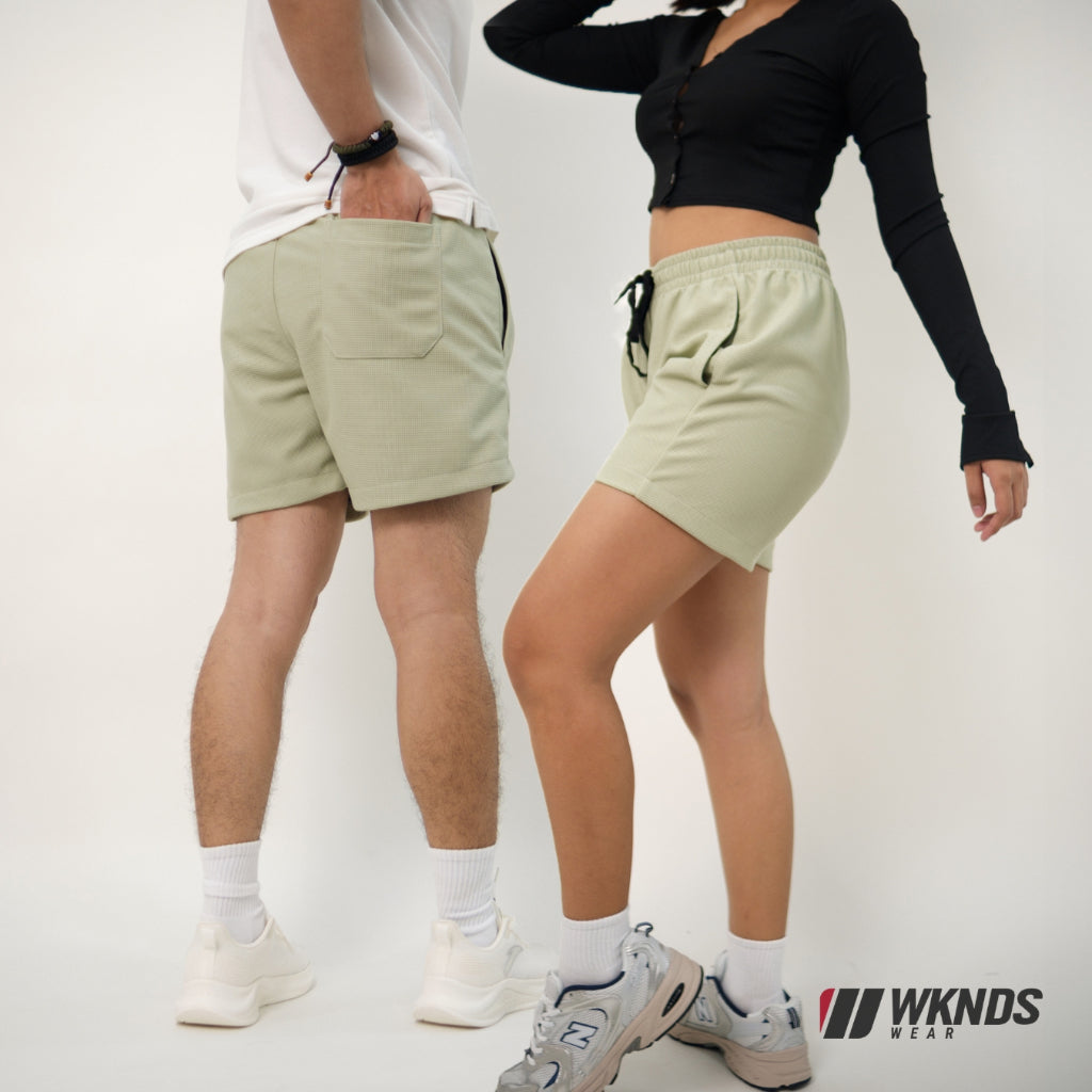 Unisex Waffle Knitted