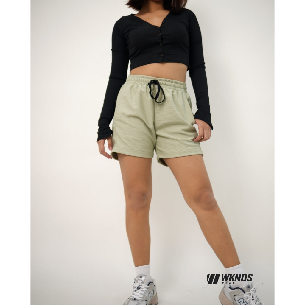 Unisex Waffle Knitted