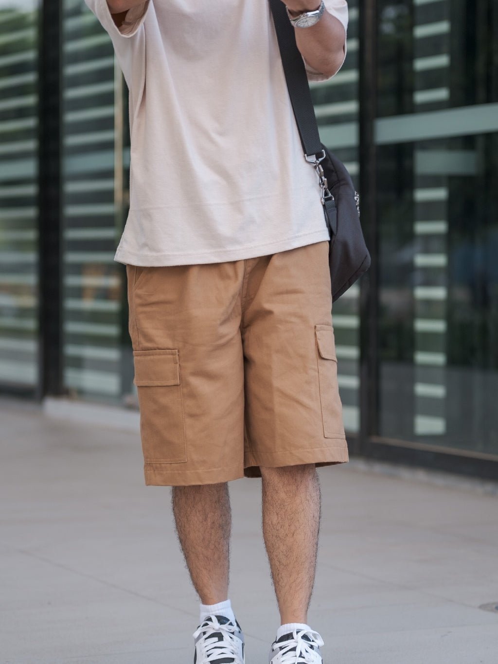 Jorts Cargo Carpenter Lightweight Chino