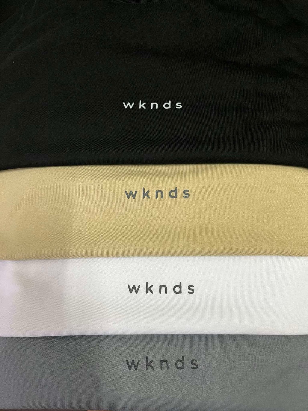 Cropped Logo Tees Typewriter font
