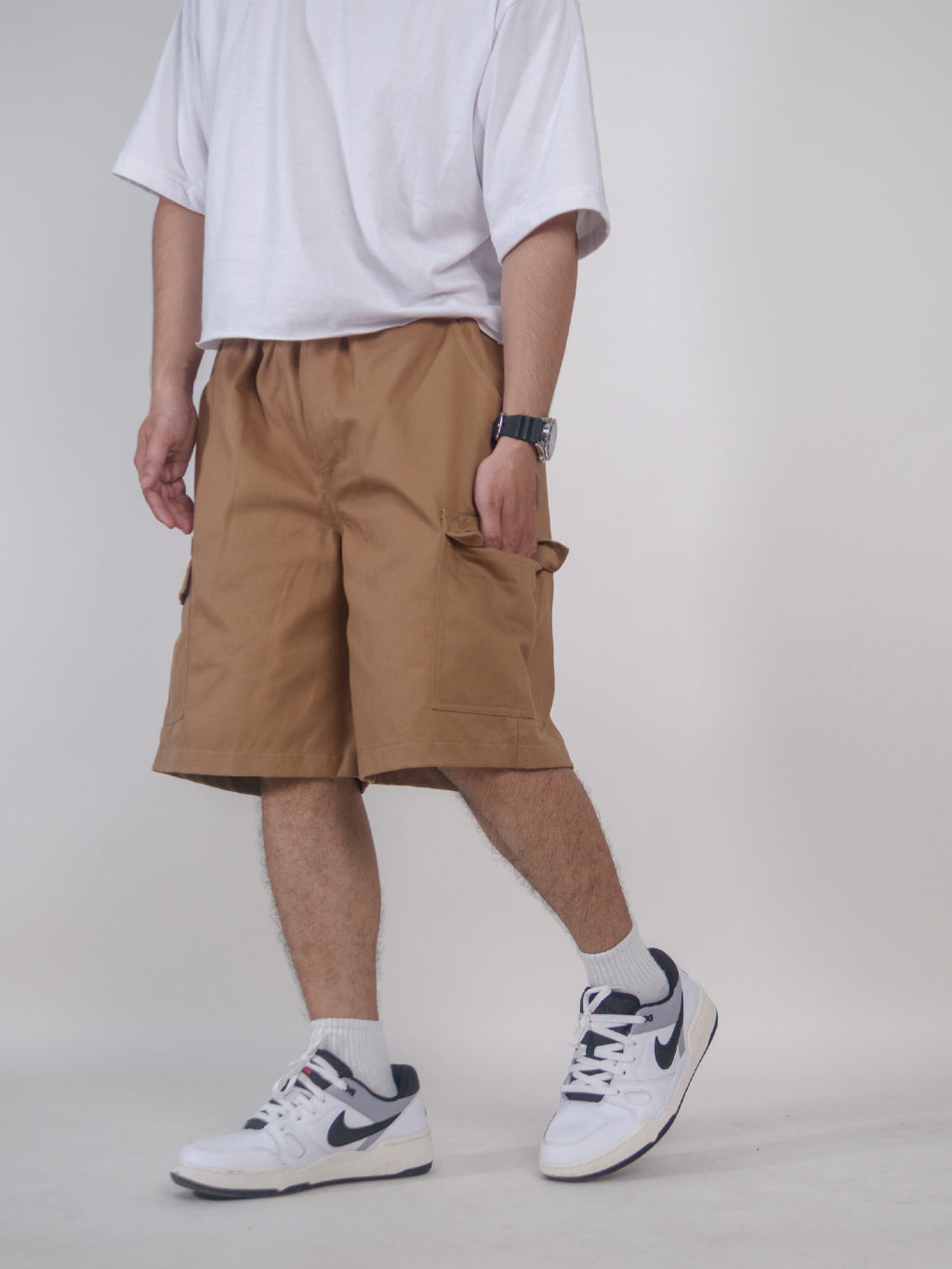 Jorts Cargo Carpenter Lightweight Chino