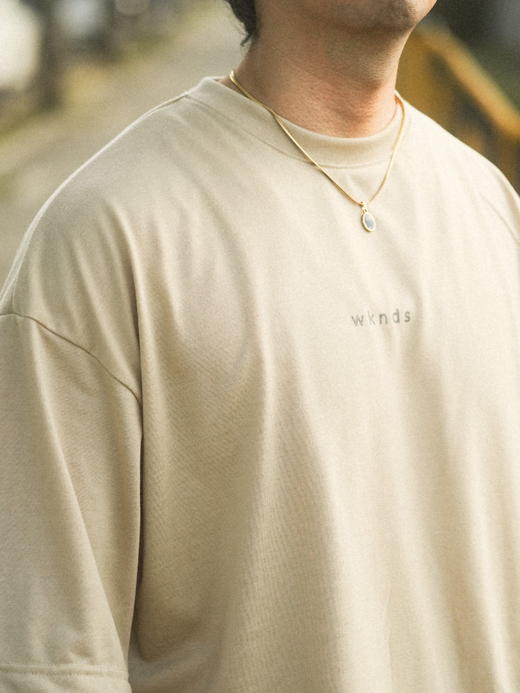 Cropped Logo Tees Typewriter font