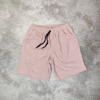 Corduroy Tailored Plain Shorts