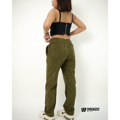 Straight Cut Corduroy Trouser