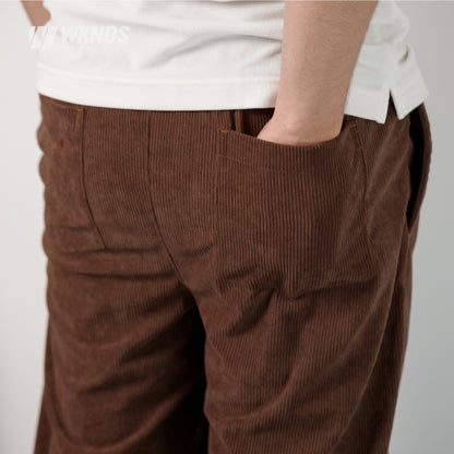 Wide Leg Corduroy Trouser