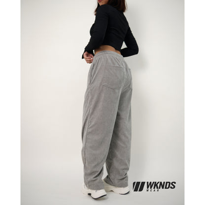 Wide Leg Corduroy Trouser