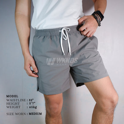 Mid-Length Unisex Quick Dry Swim Shorts