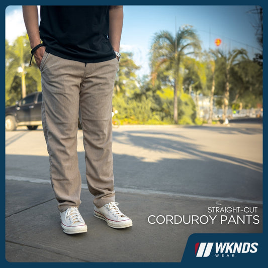 Pants Corduroy Trouser Straight Cut