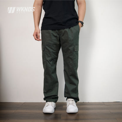 Cargo Pants Straight-cut