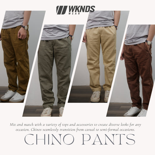 Chino Pants Straight-Cut
