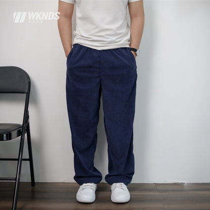 Wide Leg Corduroy Trouser