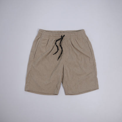 Corduroy Tailored Plain Shorts