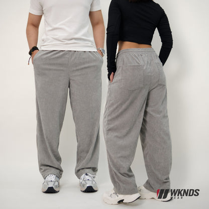 Wide Leg Corduroy Trouser