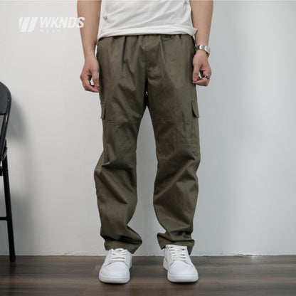 Cargo Pants Straight-cut