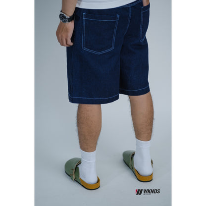 Jorts Washed Denim
