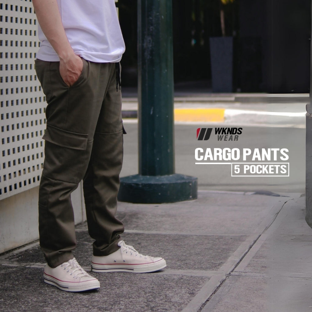 Straight-Cut Cargo Tactical Pants