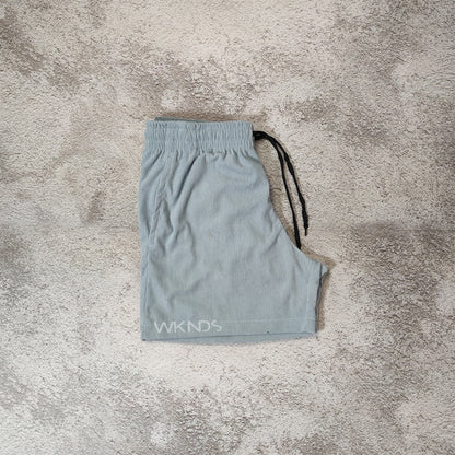 Unisex Corduroy Plain Shorts