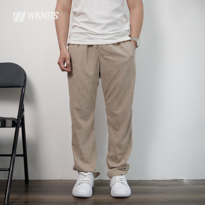 Straight Cut Corduroy Trouser