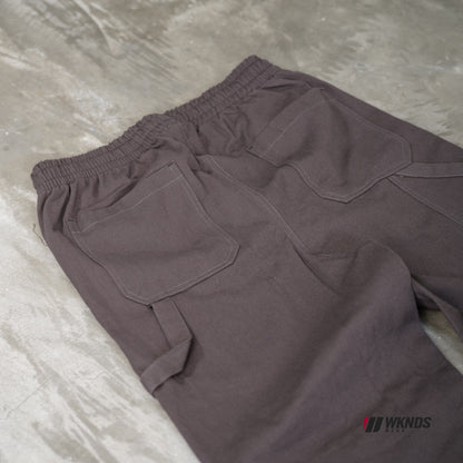 Heavy Twill Carpenter | Cargo | Chino Straight-Cut / Wide-Leg Unisex Utility Trouser Pants