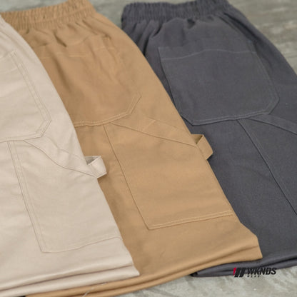 Lightweight Twill Wide-Leg