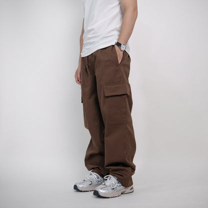 Heavy Twill Carpenter | Cargo | Chino Straight-Cut / Wide-Leg Unisex Utility Trouser Pants