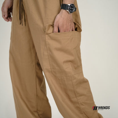 Lightweight Twill Wide-Leg