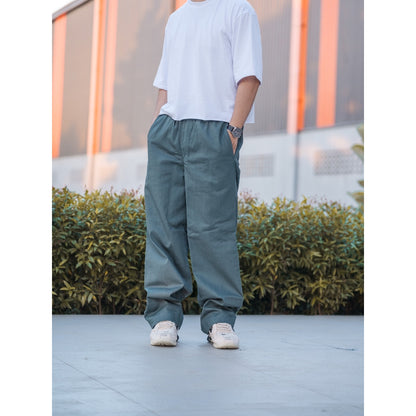 Heavy Twill Carpenter | Cargo | Chino Straight-Cut / Wide-Leg Unisex Utility Trouser Pants