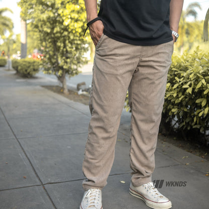 Straight Cut Corduroy Trouser