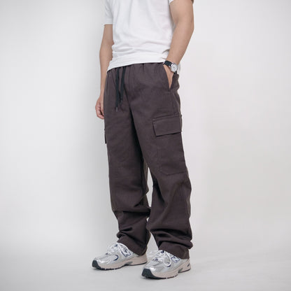 Heavy Twill Carpenter | Cargo | Chino Straight-Cut / Wide-Leg Unisex Utility Trouser Pants