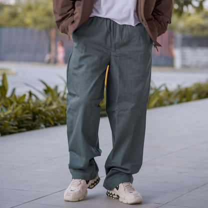 Heavy Twill Carpenter | Cargo | Chino Straight-Cut / Wide-Leg Unisex Utility Trouser Pants