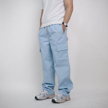 Heavy Twill Carpenter | Cargo | Chino Straight-Cut / Wide-Leg Unisex Utility Trouser Pants